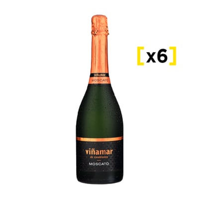 Espumante Vi�amar Moscato Botella 750cc X6