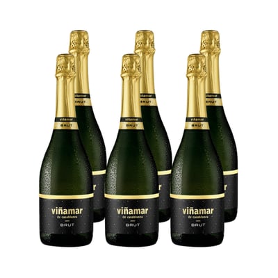 Espumante Viñamar Brut 750cc x6 ($4.190 c/u)
