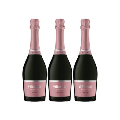 Espumante Viñamar Rose Botella 750cc X3