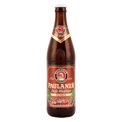 [EXP 30-01-2025] Cerveza Paulaner Weissbier Dunkel Botellin 500cc