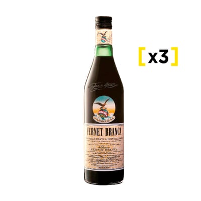 Fernet Branca 750cc X3