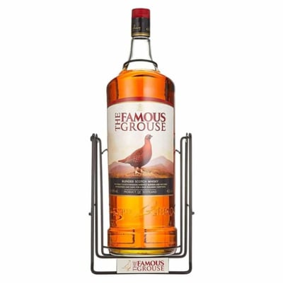 Galón Whisky Famous Grouse 4.5L + Atril
