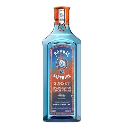 Gin Bombay Saphire Sunset 700cc 43° alc