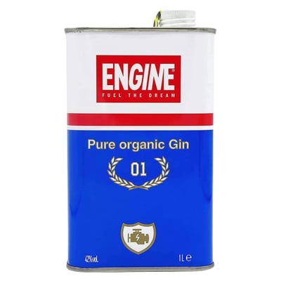 Gin Engine - Pure Organic Gin - 1L