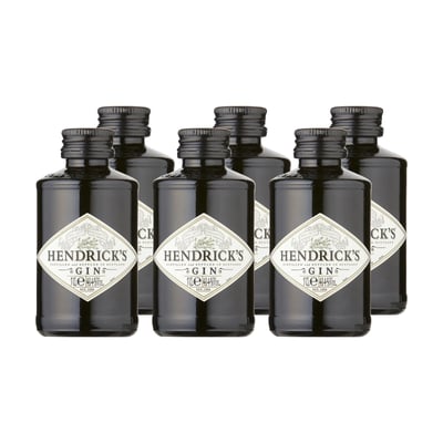 Gin Hendricks 41° Botella Miniatura 50ml x6