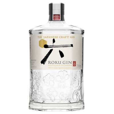 Gin Japonés Roku Gin - Crafted Gin - 700ml