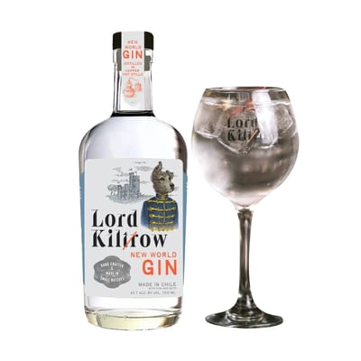 Gin Lord Kiltrow New World 700cc + Copa Lord Kiltrow de Regalo
