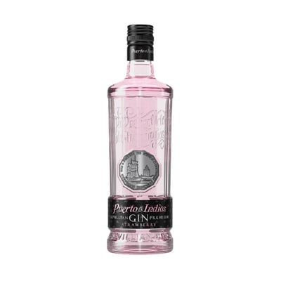 Gin Puerto De Indias Strawberry Botella 700cc