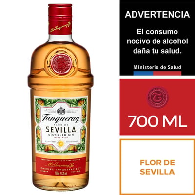 Gin Tanqueray flor de sevilla 700 cc