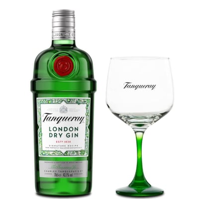 Gin Tanqueray London 700cc + Copa