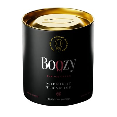 Helado Boozy Rum Midnight Tiramisu 4.7° 400ml