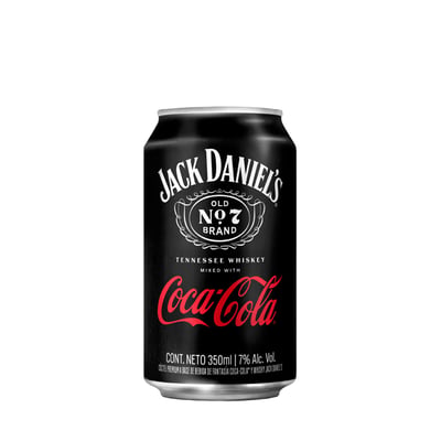 Jack & Coke Original Lata 350cc (24 Unidades)