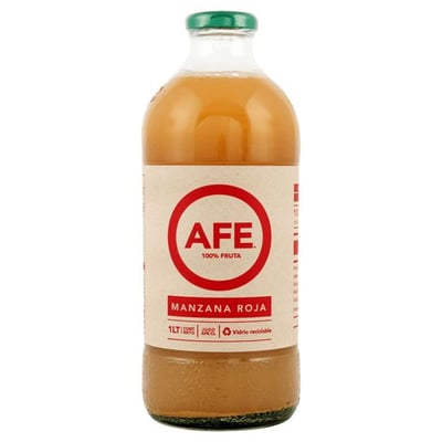 Jugo Afe Manzana Roja 1 L