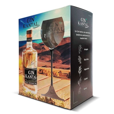KIT KANTAL: Gin Kantal 700cc + Copa Kantal