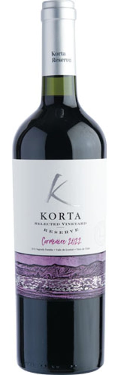 Korta Selected Vineyard Reserve Carmenere 2022