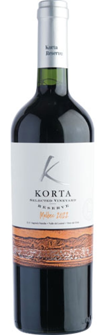 Korta Selected Vineyard Reserve Malbec 2022