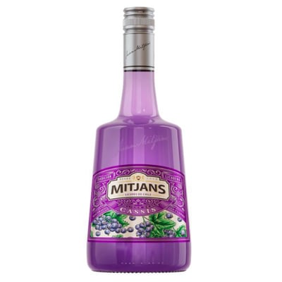 Licor Aperitivo de Cassis Mitjans 750cc