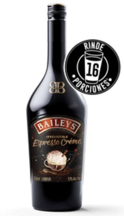 Licor Baileys Espresso 750cc 17º alc.
