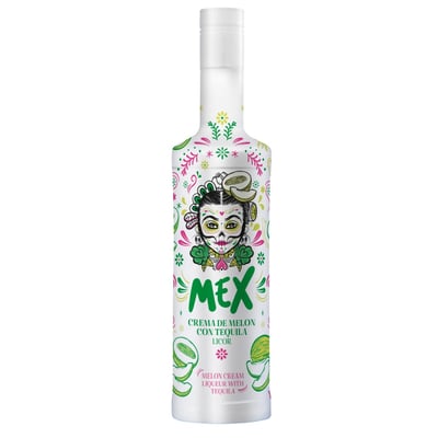 Licor Crema de Melón Mex con Tequila 15° 700cc
