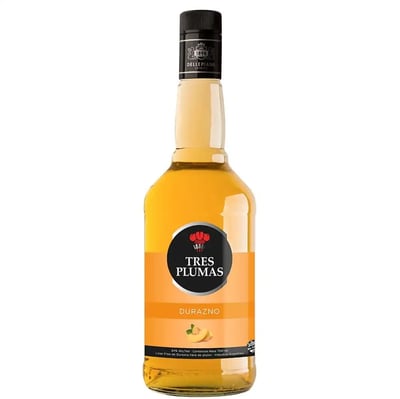 Licor de Durazno Tres Plumas 750cc