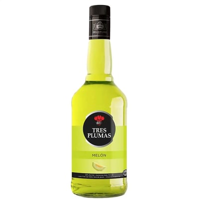 Licor de Melon Tres Plumas 750cc