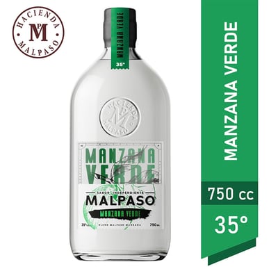 Licor Mal Paso manzana verde botella 750 cc