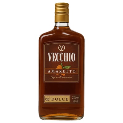 Licor Vecchio Amaretto 700cc 20° alc.