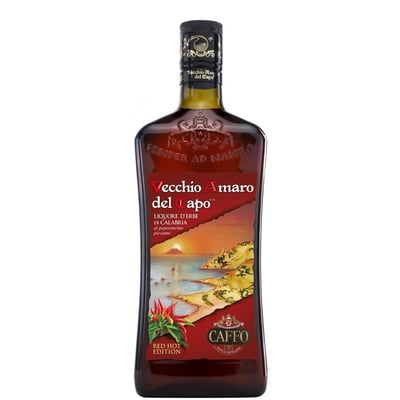 Licor Vecchio Amaro del Capo Red Hot 750cc