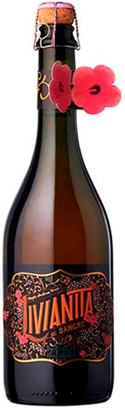 Livianita De Sangre Brut Mango - Maracuya - Flor De Hibiscus 750cc