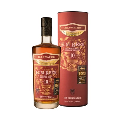 Macnair's 10 Lum Reek Peated Cask Strength Batch 2