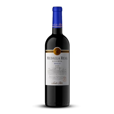 Medalla Real Gran Reserva Merlot Botella 750 Cc