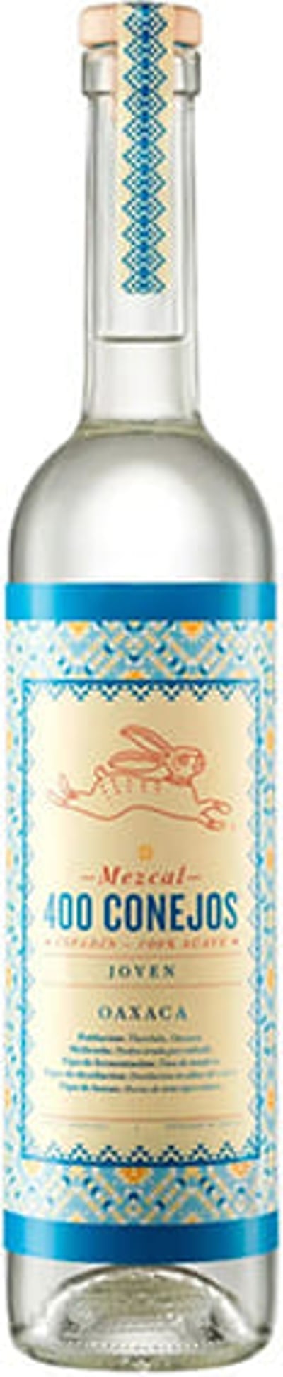 Mezcal 400 Conejos Espadin Joven 38° 700cc