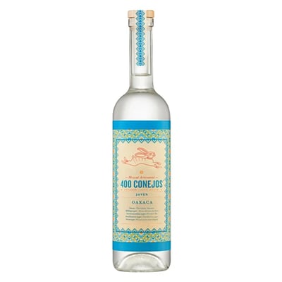 Mezcal 400 Conejos Joven 100% Agave 750cc