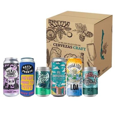 Mix Cervezas Craft N3: Hazy & Juice