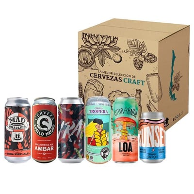 Mix Cervezas Craft N5: Red & Amber