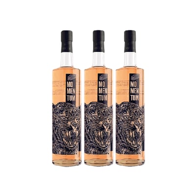 Momentum Licor Flor De Sauco Y Frutos Tropicales Botella 750cc X3