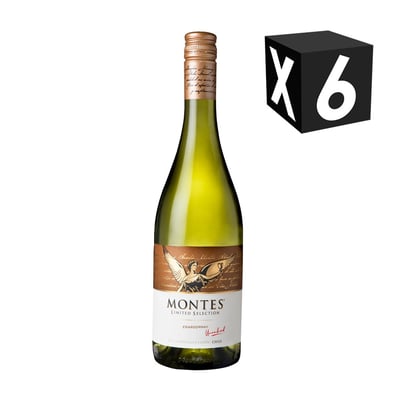 Montes Limited Selection Unoaked Chardonnay (6 Vinos)