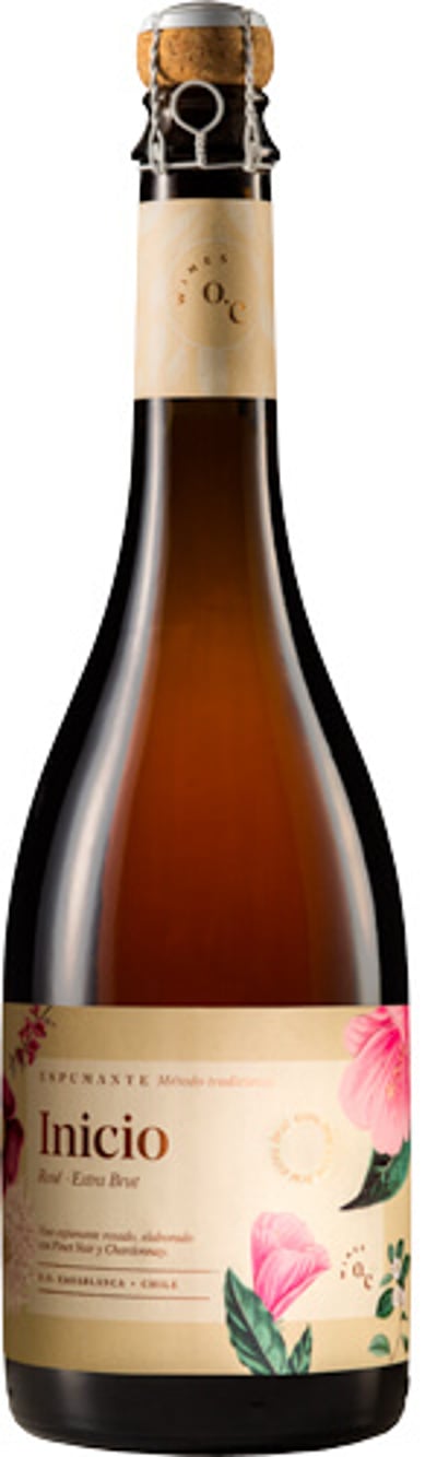 Oc Wines Inicio Rose Espumante Extra Brut 750cc