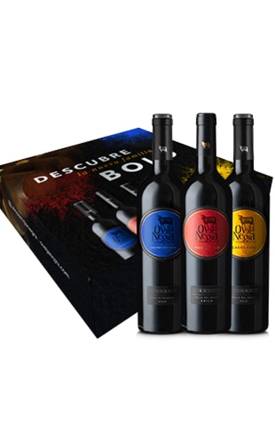 Oveja Negra Pack 1 Bold Carmenere + 1 Red Blend C. S. + 1 Dark The Blend