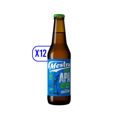 Pack 12x Cerveza Mestra American Pale Ale 330cc
