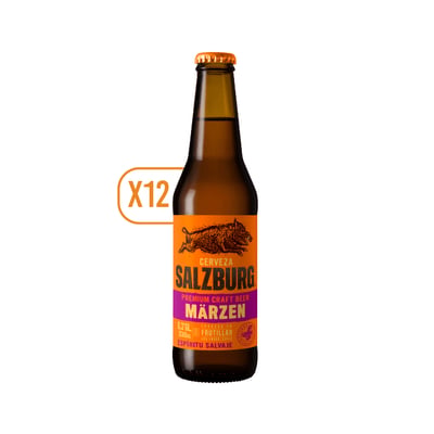Pack 12x Cerveza Salzburg Marzen 330cc