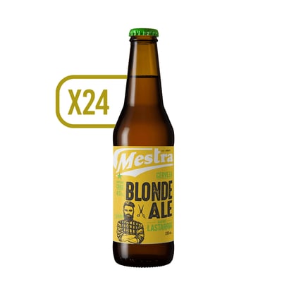 Pack 24x Cerveza Mestra Blonde Ale 330cc