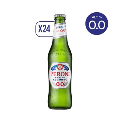 Pack 24x Cerveza Peroni 0.0° De Alcohol 330cc