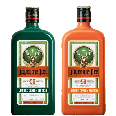 Pack 2 Licor Jagermeister Pantone 700cc