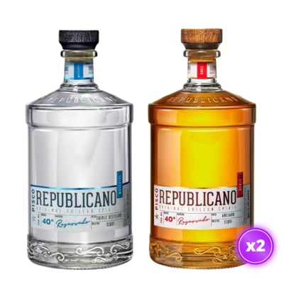 Pack 2x Pisco Republicano - 700ml