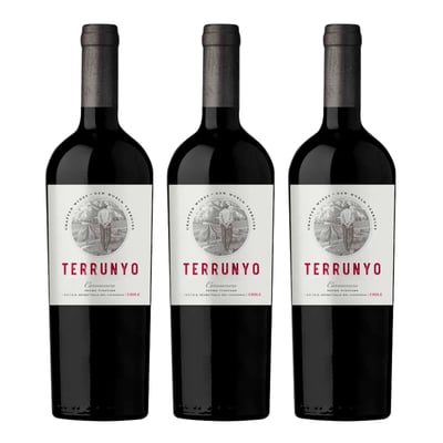 Pack 3 Terrunyo Carmenere 750cc