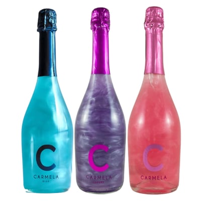 Pack 3x Espumante Carmela Marmoleado - Variedades - 750ml
