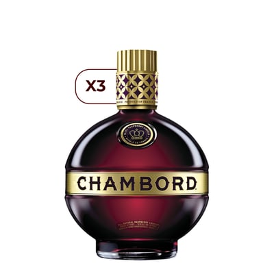Pack 3x Licor Chambord 750cc