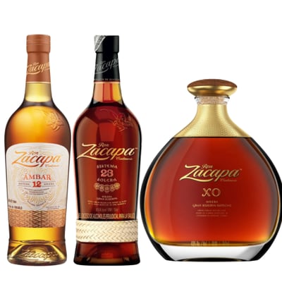 Pack 3x Ron Zacapa - Family 750ml