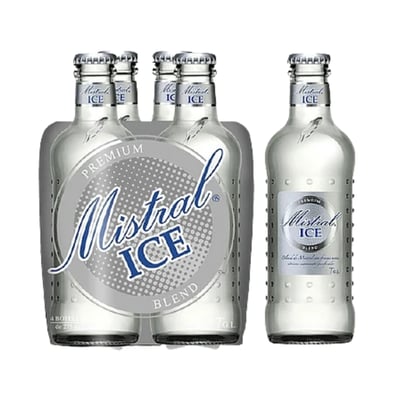 Pack 4x Cóctel Mistral Ice Blend 7˚ - Botella 275cc